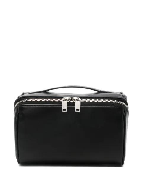 zip top handle clutch bag by SAINT LAURENT