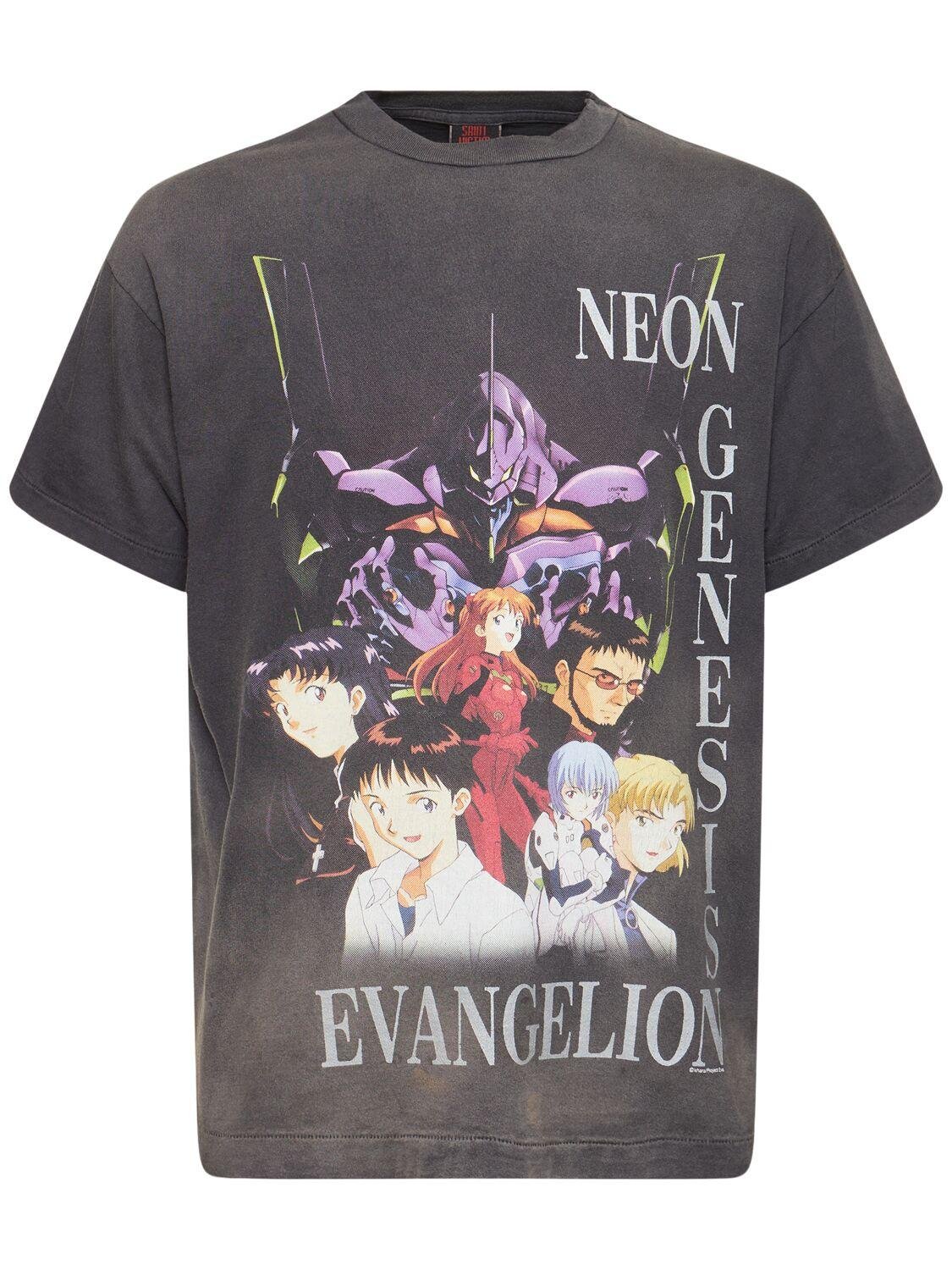 Evangelion X Saint Mx6 T-shirt by SAINT MICHAEL