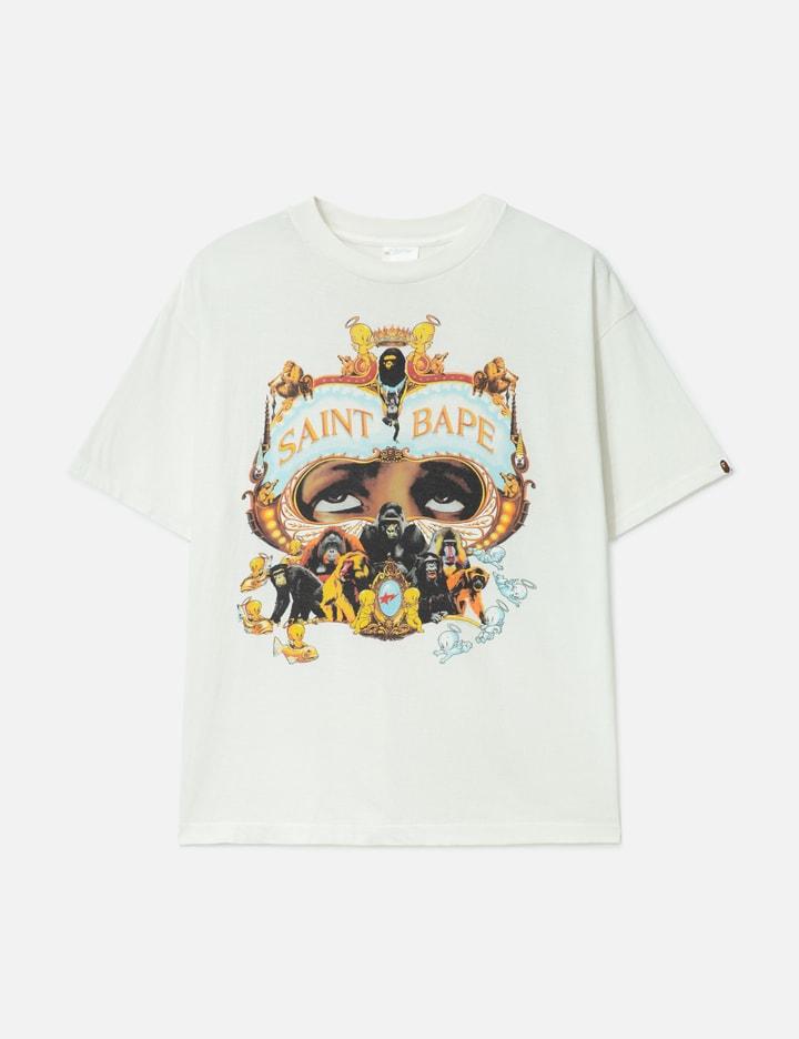 SAINT Mxxxxxx X A Bathing Ape Generation Bape Short Sleeve T-Shirt by SAINT MICHAEL SAINT Mxxxxxx X A Bathing Ape Generation Bape Short Sleeve T-Shirt by SAINT MICHAEL