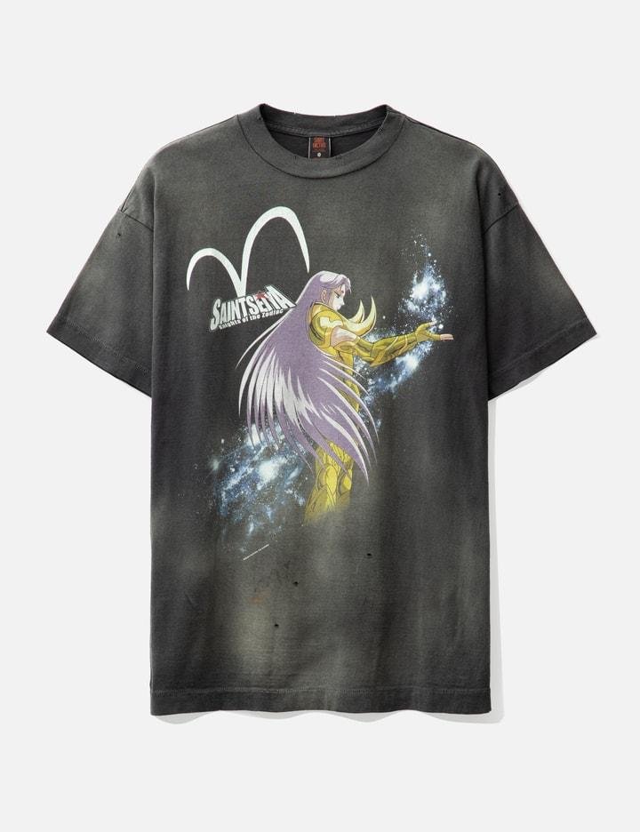 Saint Michael × Saint Seiya Short Sleeve T-shirt by SAINT MICHAEL