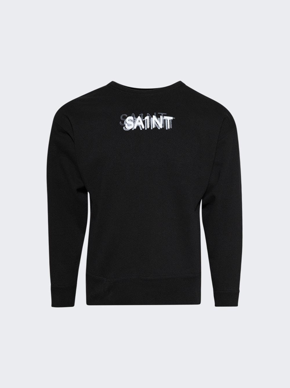 7 Deadly Crewneck Sweater Black  | The Webster by SAINT MXXXXXX