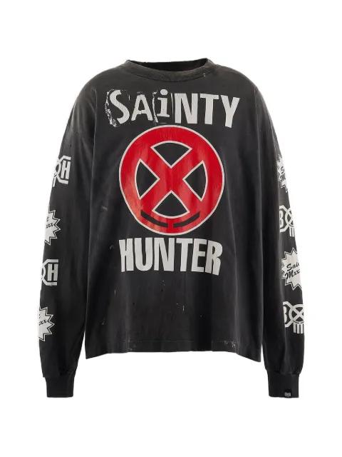 × BOUNTY HUNTER Sainty Hunter long-sleeve T-shirt by SAINT MXXXXXX