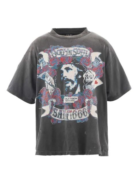 Body Soul graphic T-shirt by SAINT MXXXXXX