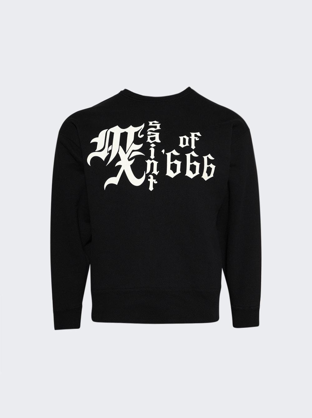 Crewneck Sweatshirt Black  | The Webster by SAINT MXXXXXX