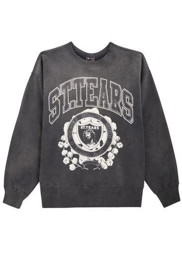 Denim Tears printed cotton sweatshirt by SAINT MXXXXXX