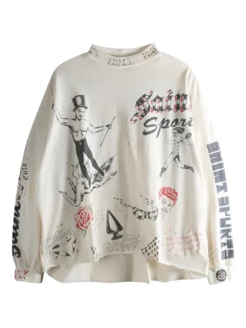 Drawing T-Shirt by SAINT MXXXXXX