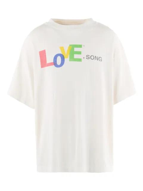 Love song T-shirt by SAINT MXXXXXX