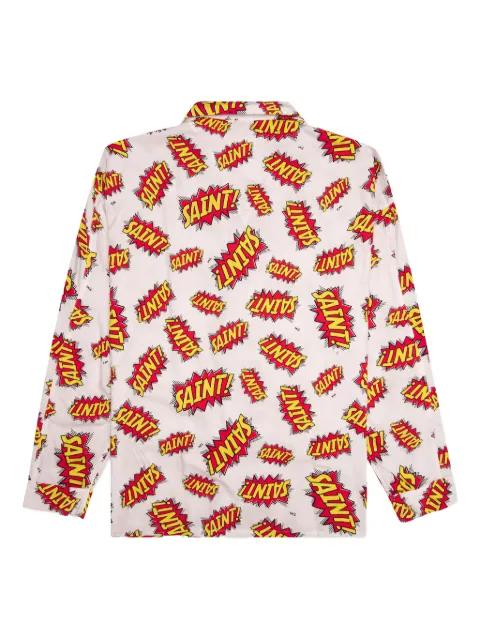 Pow cotton pajamas shirt by SAINT MXXXXXX