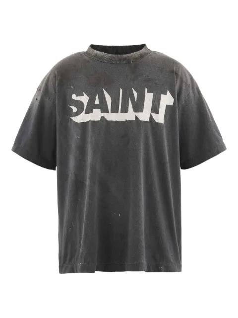 Saint graphic-print T-shirt by SAINT MXXXXXX