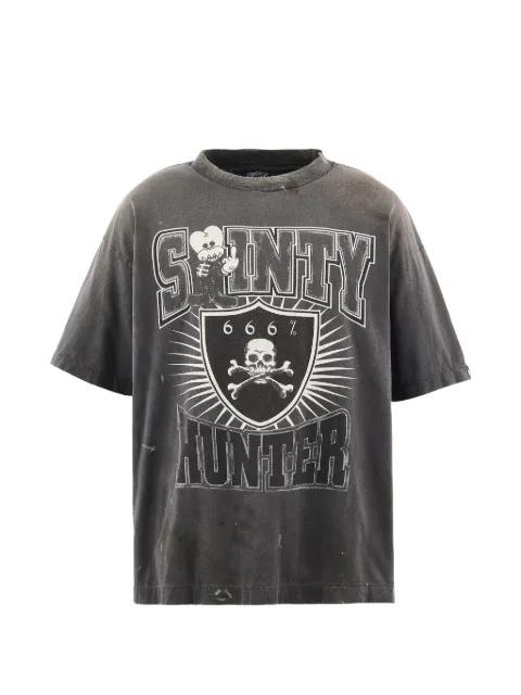 Sainty Hunter graphic-print t-shirt by SAINT MXXXXXX