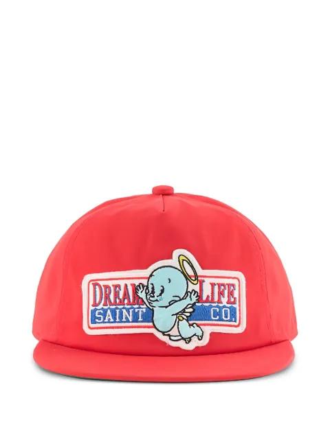 appliqué baseball cap by SAINT MXXXXXX