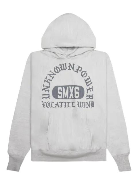 arched-logo hoodie by SAINT MXXXXXX