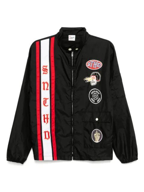 badges zip-up jacket by SAINT MXXXXXX