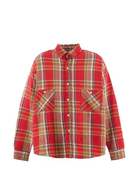 check pocket shirt by SAINT MXXXXXX