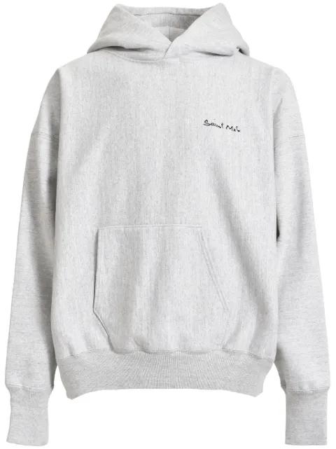 cotton-blend hoodie by SAINT MXXXXXX