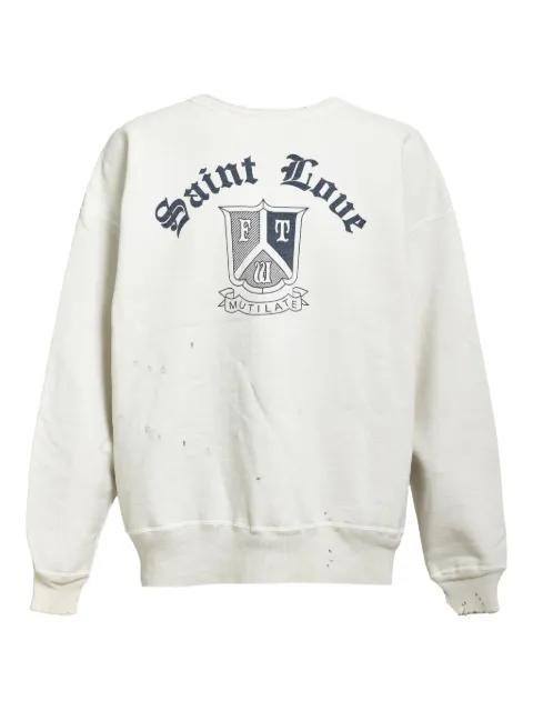 crew-neck sweatshirt by SAINT MXXXXXX