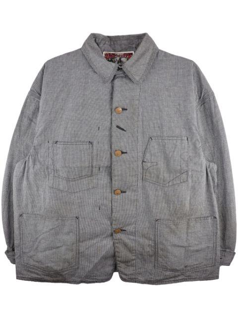 denim jacket by SAINT MXXXXXX