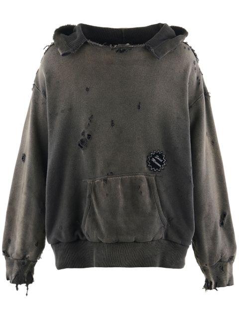 distressed hoodie by SAINT MXXXXXX