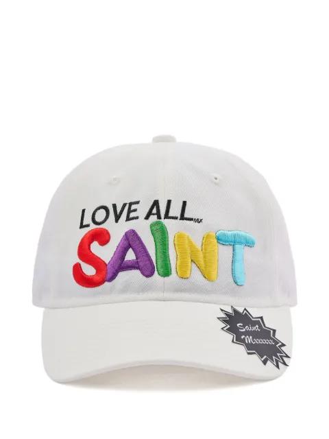 embroidered-logo baseball cap by SAINT MXXXXXX