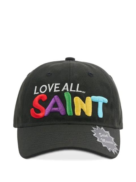 embroidered-logo baseball cap by SAINT MXXXXXX