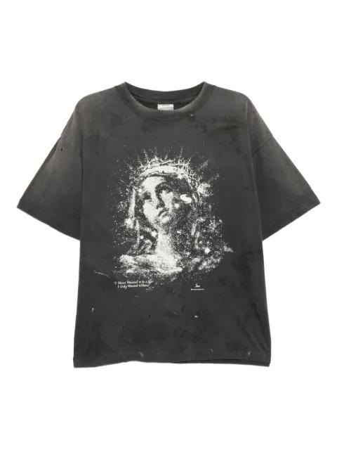 graphic-print T-shirt by SAINT MXXXXXX
