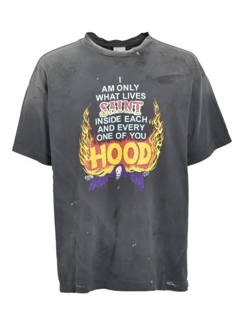 graphic-print T-shirt by SAINT MXXXXXX