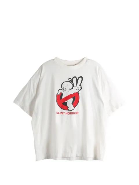 graphic-print T-shirt by SAINT MXXXXXX