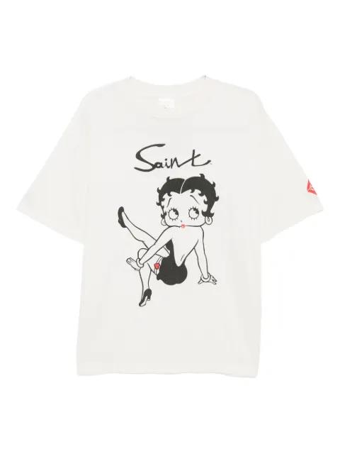graphic-print T-shirt by SAINT MXXXXXX