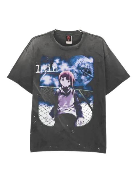 graphic-print T-shirt by SAINT MXXXXXX