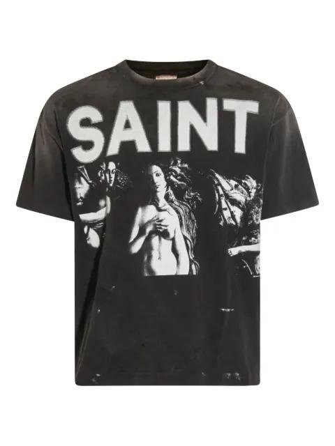 graphic-print T-shirt by SAINT MXXXXXX
