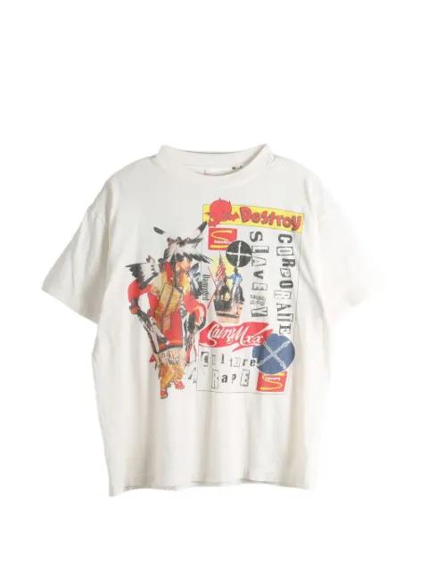 graphic-print T-shirt by SAINT MXXXXXX