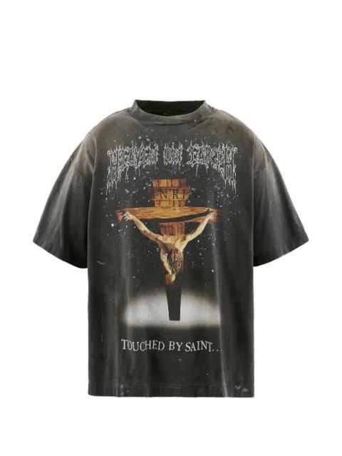 graphic-print T-shirt by SAINT MXXXXXX