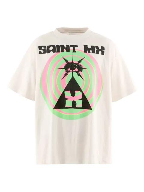 graphic-print T-shirt by SAINT MXXXXXX
