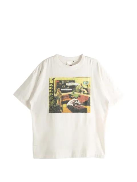 graphic-print T-shirt by SAINT MXXXXXX