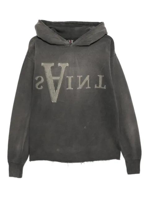 graphic-print hoodie by SAINT MXXXXXX