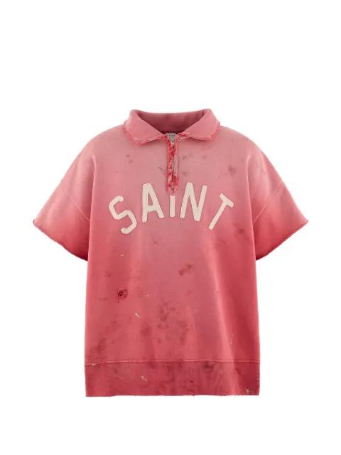 half-zip polo shirt by SAINT MXXXXXX