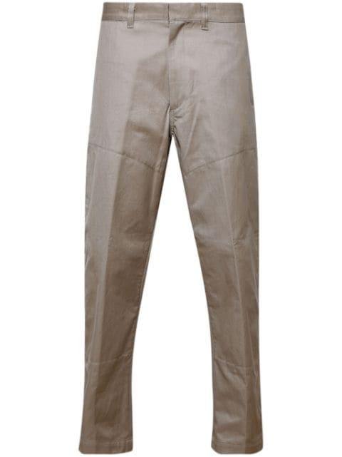 wide-leg chino trousers by SAINT MXXXXXX