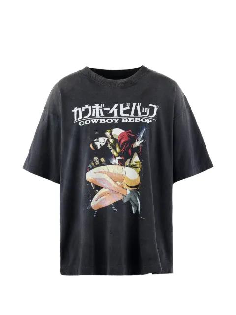 x Cowboy Bebop graphic-print T-shirt by SAINT MXXXXXX