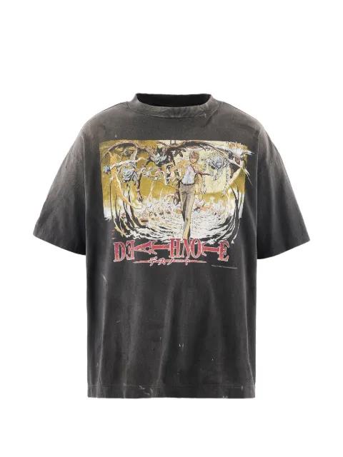 x Death Note print T-shirt by SAINT MXXXXXX