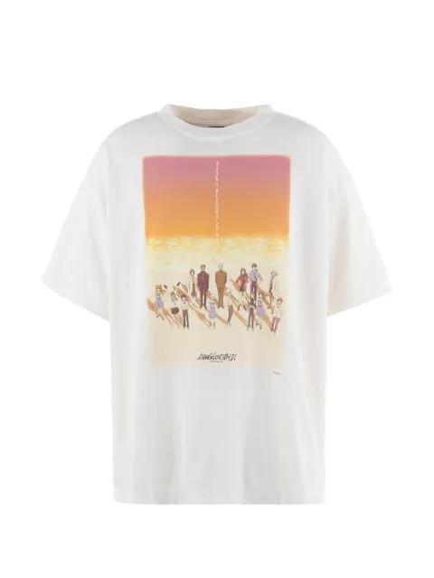 x Geeks Rule Evengelion graphic-print T-shirt by SAINT MXXXXXX