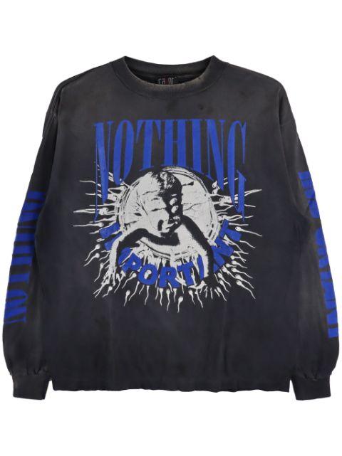x KOSUKE KAWAMURA Nothing Important T-shirt by SAINT MXXXXXX