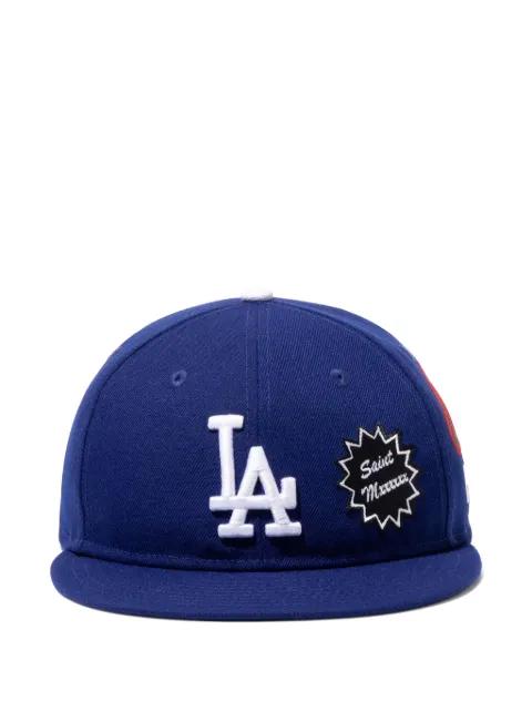x MLB x New Era Dodgers logo-embroidered baseball cap by SAINT MXXXXXX