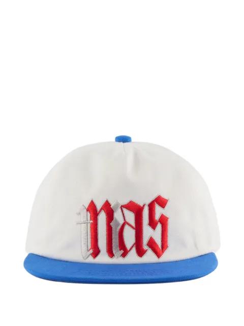 x NaS logo-embroidered baseball cap by SAINT MXXXXXX