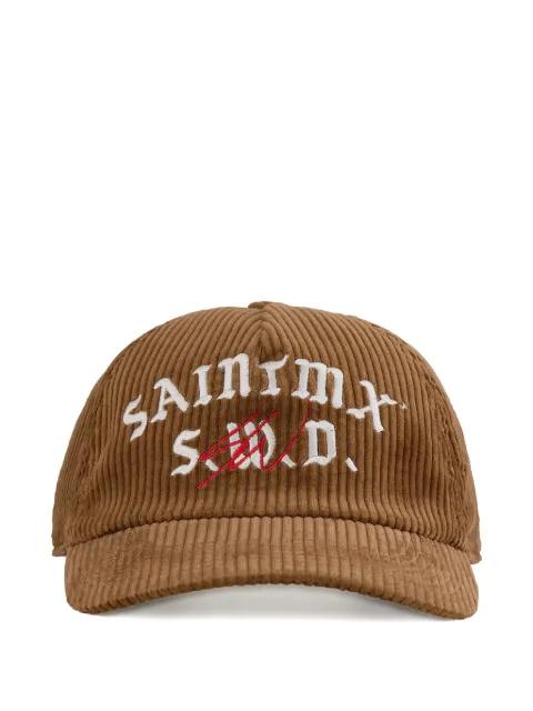 x  Sean Wotherspoon corduroy embroidered cap by SAINT MXXXXXX