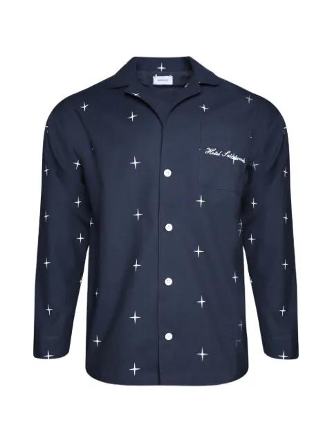 star-pattern pajama top by SAINTWOODS