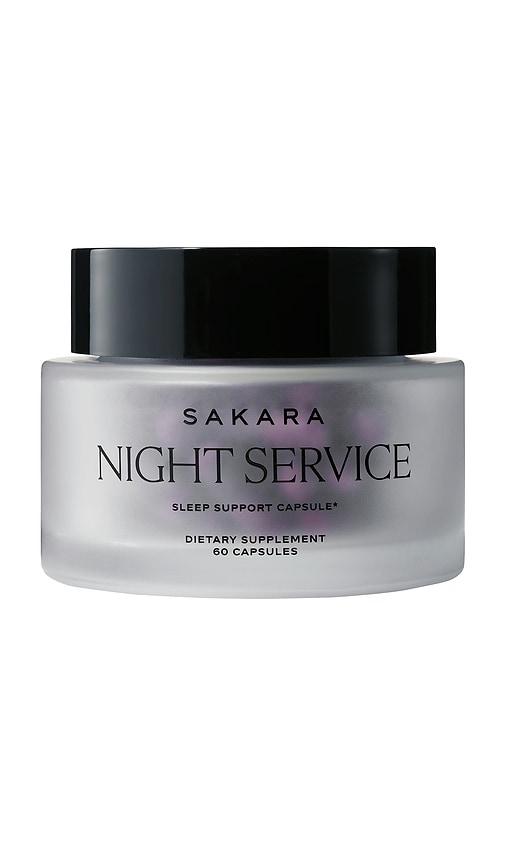 Sakara Night Service Sleep Support Capsules in Beauty by SAKARA