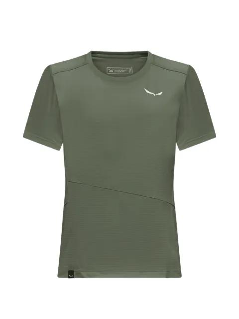 Puez logo-print panelled T-shirt by SALEWA