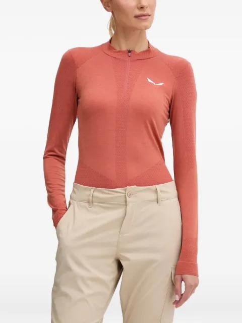Zebru half-zip T-shirt by SALEWA