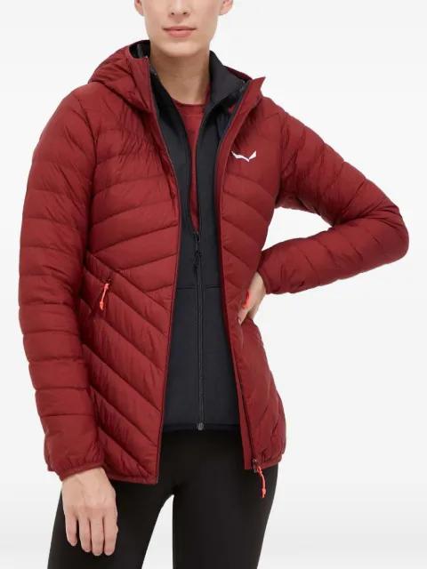 hoodied quilted jacket by SALEWA