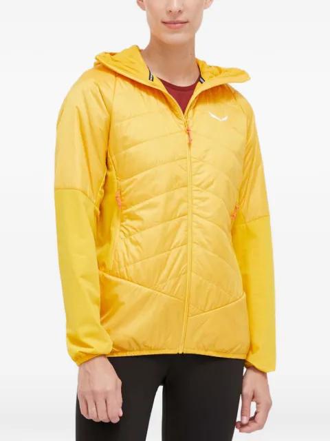 quilted hoodied performance jacket by SALEWA